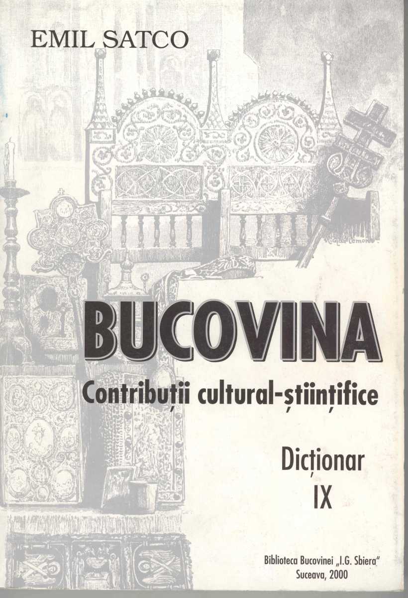bucovina contributii